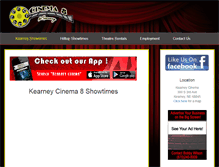 Tablet Screenshot of kearneycinema.com